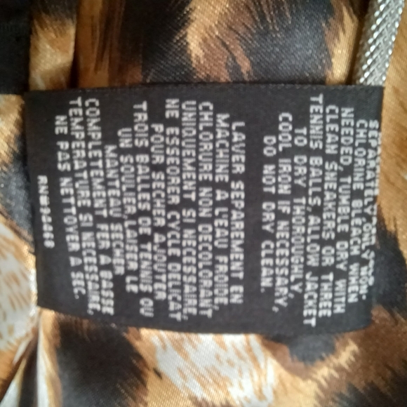 DANA BUCHMAN FITTED WINTER COAT SIZE MEDIUM BROWN - Picture 9 of 12